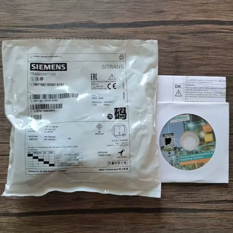 SIEMENS Transmitter 7MF1567-3DE01-6TA1 1 7MF1567-3DE01-6TA1