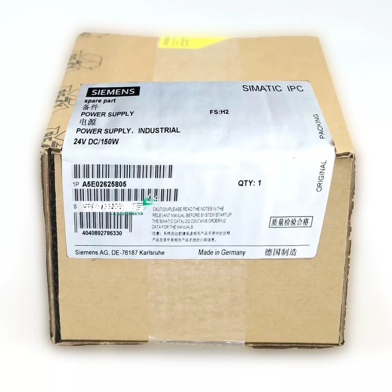 SIEMENS Power Supply A5E02625805-H2 1 A5E02625805-H2