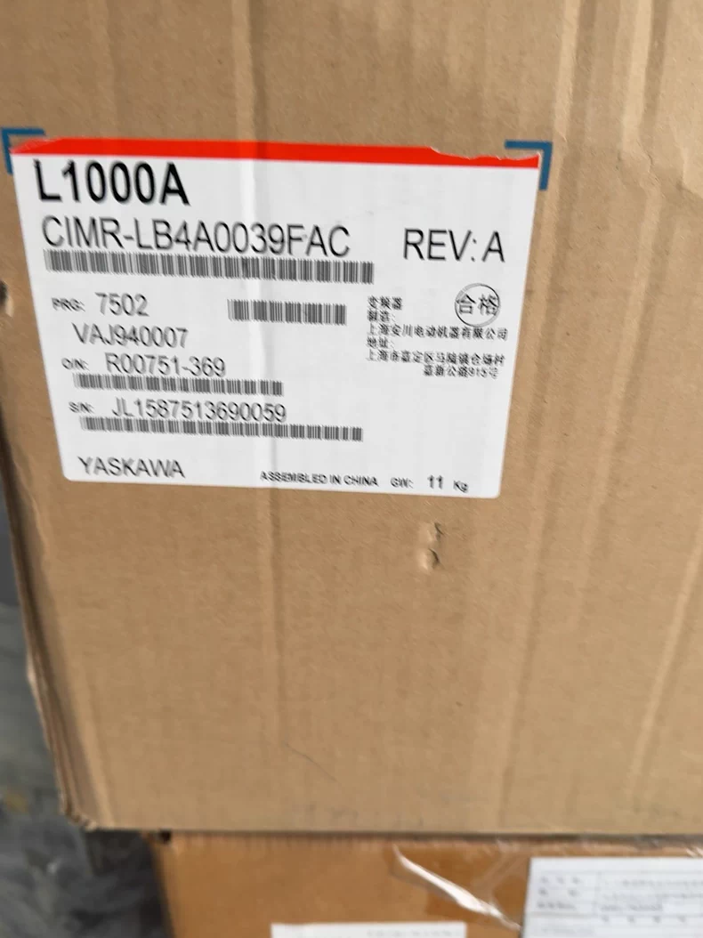 Yaskawa Inverter CIMR-LB4A0039FAC 1 CIMR-LB4A0039FAC