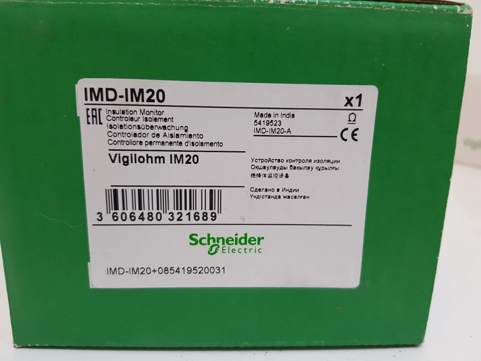 SCHNEIDER Insulation Monitor IMD-IM20 1 IMD-IM20