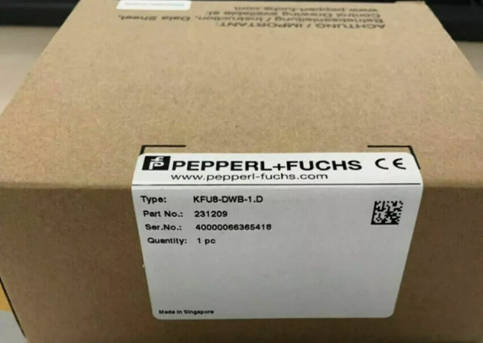 PEPPERL+FUCHS PEPPERL Speed Monitor KFU8-DWB-1.D FUCHS 1 KFU8-DWB-1.D