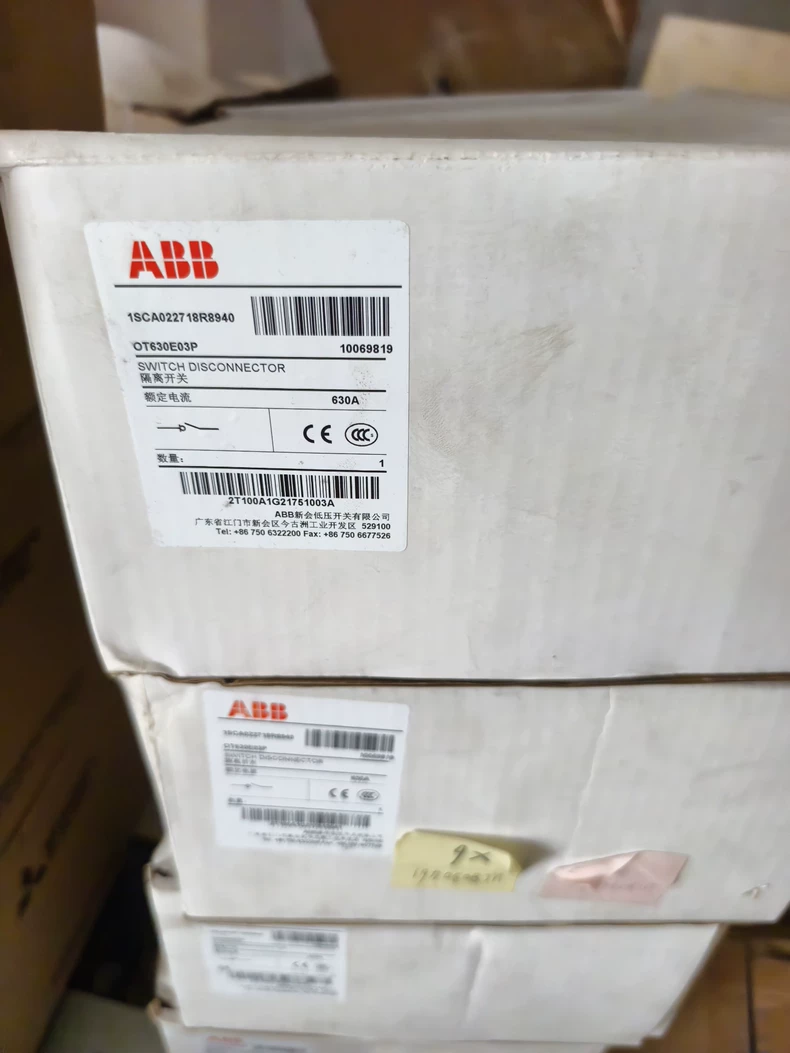 Disconnect Switch OT315E03P ABB 1 OT630E03P