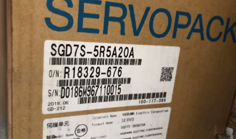 Yaskawa Servo Driver SGD7S-5R5A20A 1 SGD7S-5R5A20A