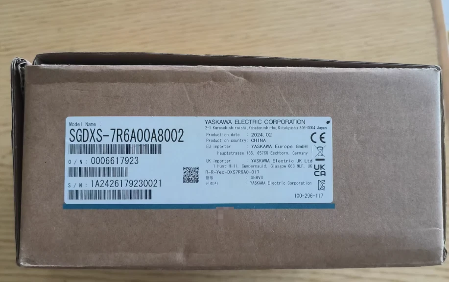 Yaskawa Servo Driver SGDXS-7R6A00A8002 AC 1 SGDXS-7R6A00A8002