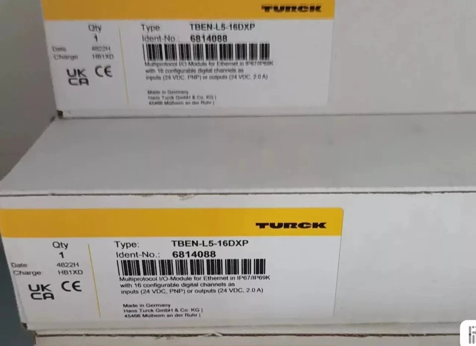 Multiprotocol Module TBEN-L5-16DXP TURCK IO 1 TBEN-L5-16DXP