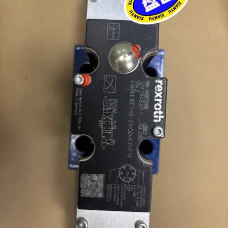 Rexroth Proportional Valve 4WREE10E1-50-23/G24K31/F1V - Hydraulic Control Valve