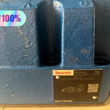 Rexroth Proportional Valve 4WRL25V370M-3X/G24Z4/M Reliable Hydraulic Control Valve