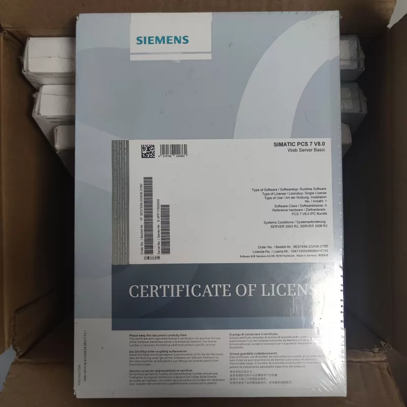 SIEMENS PCS7 Web Server 6ES7658-2GX08-2YB0 Automation System 1 6ES7658-2GX08-2YB0