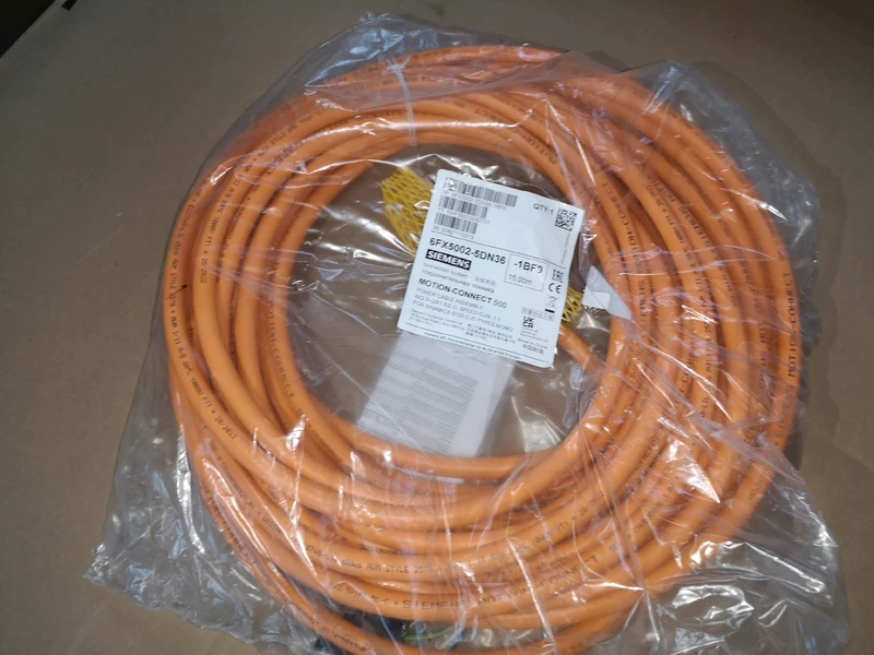 SIEMENS Servo Motor Power Cable 6FX5002-5DN36-1BF0 1 6FX5002-5DN36-1BF0
