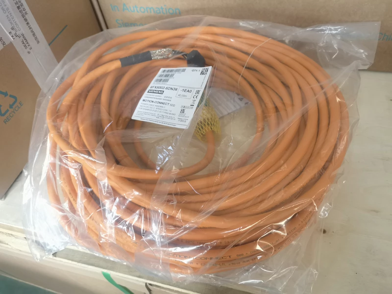 Siemens Servo Motor Power Cable 6FX5002-5DN36-1EA0 1 6FX5002-5DN36-1EA0