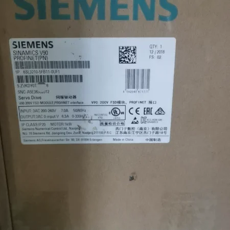 6SL3210-5FB11-0UF1