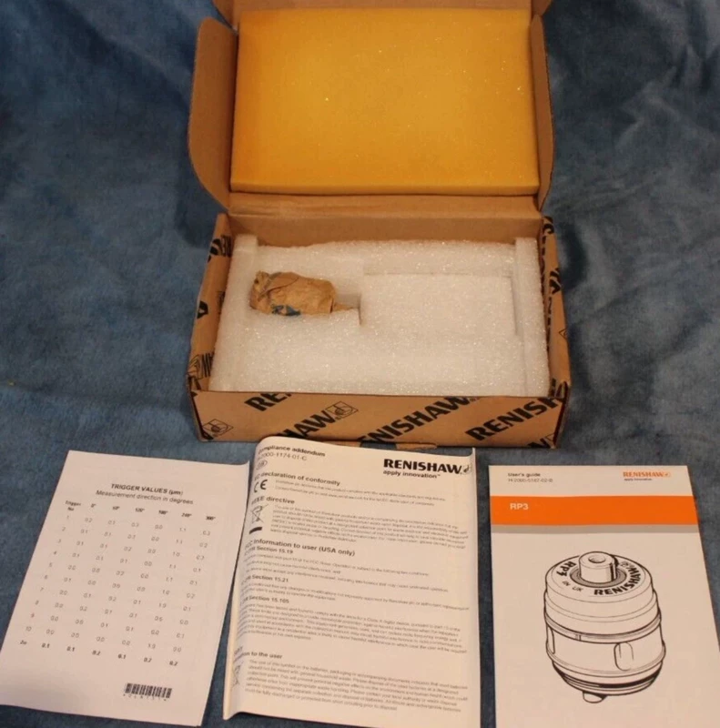 Renishaw Probe Kit RP3 A-2197-0049-06 for Industrial Measurement Tools 1 Renishaw Probe Kit RP3 A-2197-0049-06 for Industrial Measurement Tools