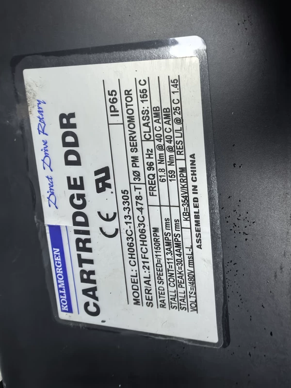 Kollmorgen Servo Motor CH063C-13-3305 High Performance 1 CH063C-13-3305