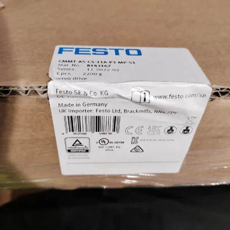 Festo Servo Drive Controller CMMT-AS-C5-11A-P3-MP-S1 for Automation