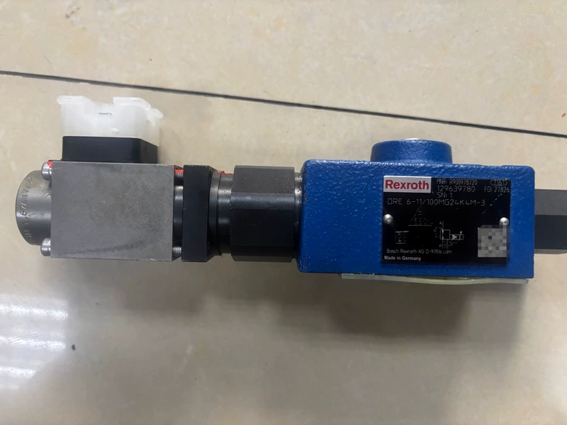 Rexroth Pressure Relief Valve DRE6-11/100MG24K4M-3 Durable Hydraulic Safety Valve 1 Rexroth Pressure Relief Valve DRE6-11/100MG24K4M-3 Durable Hydraulic Safety Valve