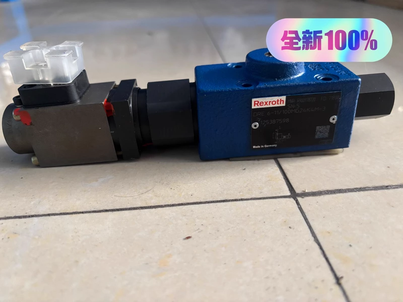 Rexroth Proportional Valve DRE6-1X/100MG24K4M-3 - High Performance Flow Control 1 Rexroth Proportional Valve DRE6-1X/100MG24K4M-3 - High Performance Flow Control
