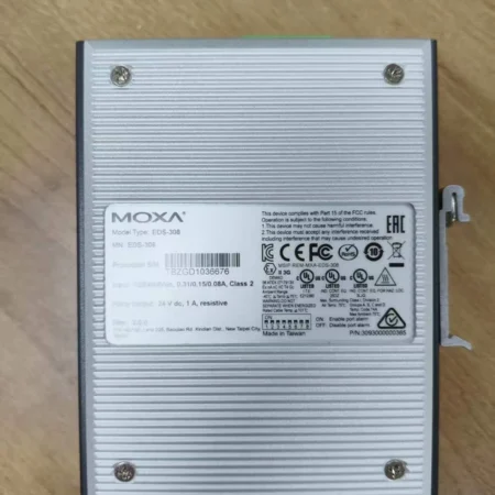 MOXA EDS-308 Industrial Ethernet Switch - Reliable Network Connectivity