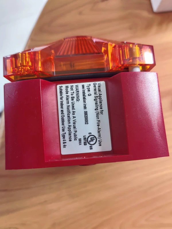 Pfannenberg Acoustic and Visual Alarm PY X-S-05 - Industrial Signal Device 1 Pfannenberg Acoustic and Visual Alarm PY X-S-05 - Industrial Signal Device
