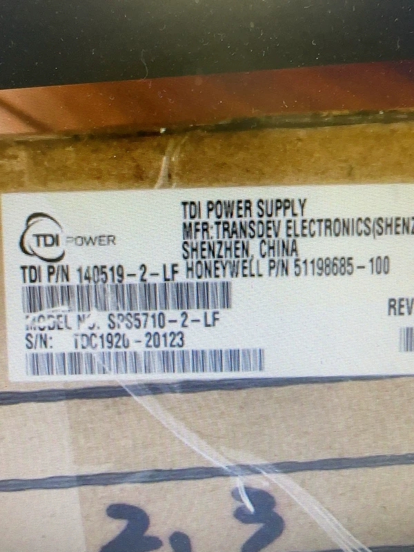 Honeywell Power Supply SPS5710-2-LF - Reliable Industrial Energy Source 1 Honeywell Power Supply SPS5710-2-LF - Reliable Industrial Energy Source