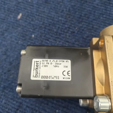 burkert Direct-acting Solenoid Valve Model 00045291
