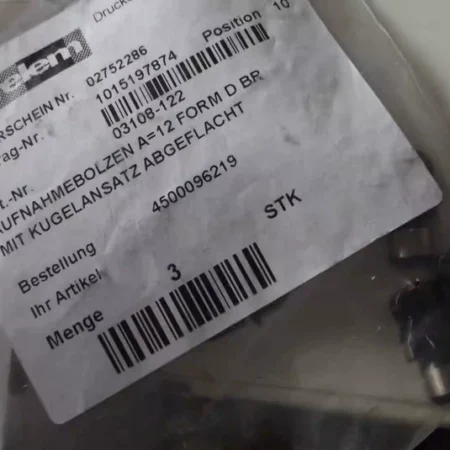 Norelem Locating Pin 03108-122 - Durable Positioning Pin