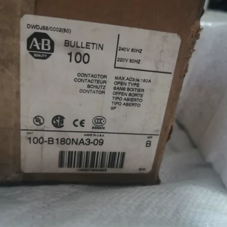 Allen-Bradley 100-B180NA3-09 Heavy Duty Contactor