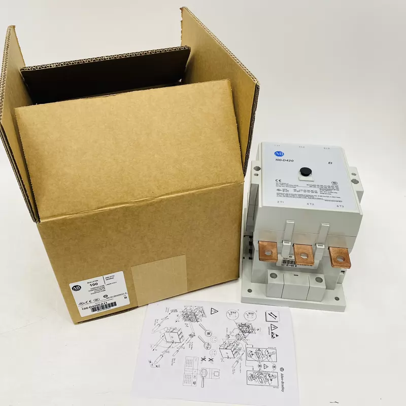 Allen-Bradley Contactor 100-D420 Durable Industrial Switch 1 Allen-Bradley Contactor 100-D420 Durable Industrial Switch