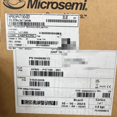Microsemi Controller Card P47190-001 Advanced Control Board
