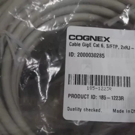 COGNEX 185-1223R GigE Cat6 Cable High-Speed Network