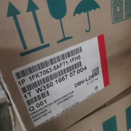 SIEMENS 1FK7063-5AF71-1FH5 Motor - High-Performance Servo Drive