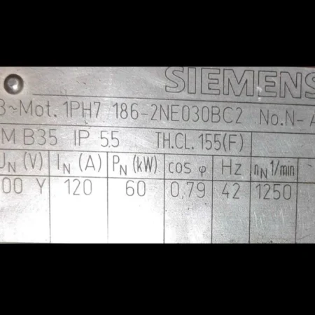 SIEMENS Spindle Motor 1PH7186-2NE030BC2 - High Performance