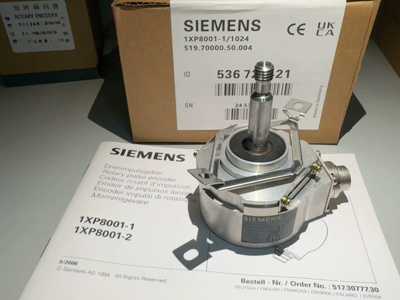 Siemens Advanced 1XP8001-1/1024 Encoder - Industrial Use 1 Siemens Advanced 1XP8001-1/1024 Encoder - Industrial Use