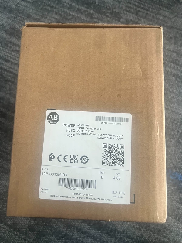 Allen-Bradley 22P-D012N103 Variable Frequency Drive - Industrial Use