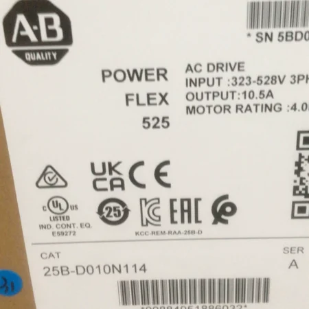 Allen-Bradley 25B-D010N114 AC Drive for Efficient Motion