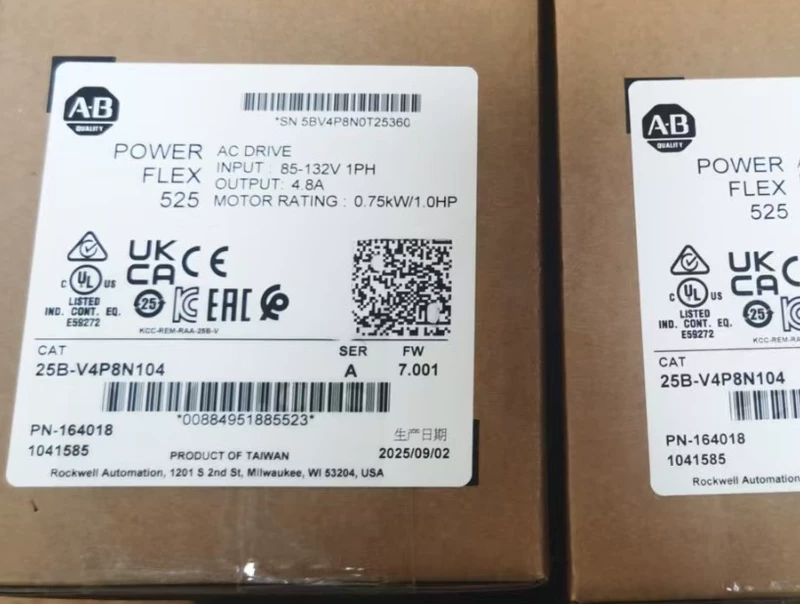 Advanced Allen-Bradley VFD Model 25B-V4P8N104
