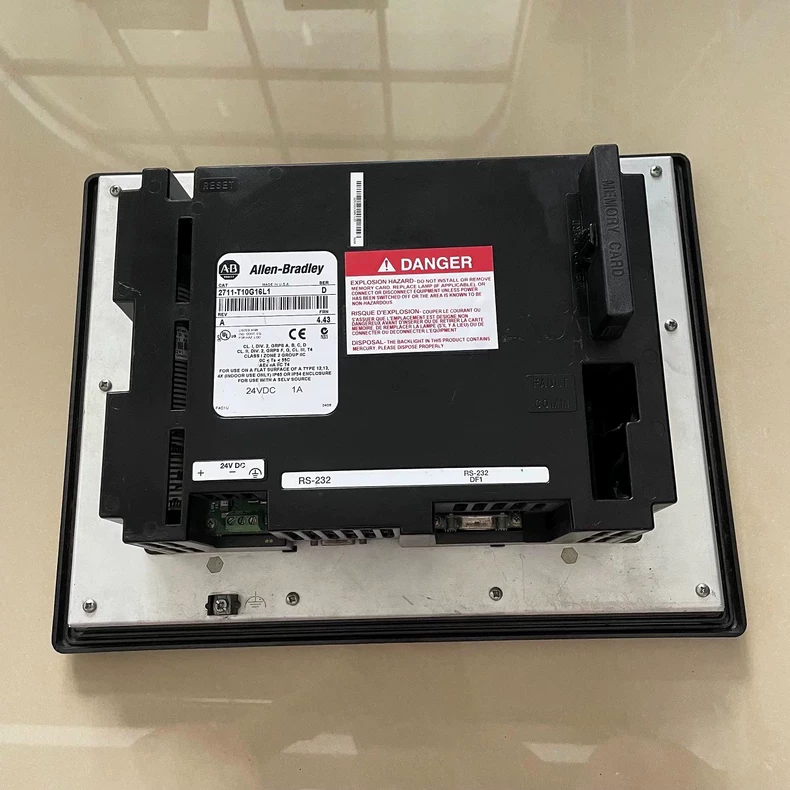 Allen-Bradley Touch Screen 2711-T10G16L1 Operator Interface 1 Allen-Bradley Touch Screen 2711-T10G16L1 Operator Interface