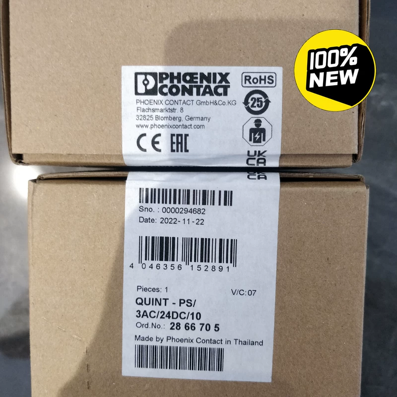 Phoenix Contact Power Supply 2866705 - Stable Power Source 1 Phoenix Contact Power Supply 2866705 - Stable Power Source