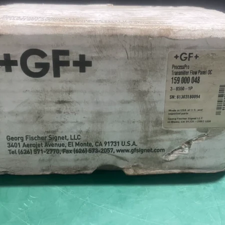 +GF+ 3-8550-1P - Advanced Flow Sensing Technology
