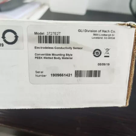 Hach Conductivity Electrode 3727E2T High Precision Sensor