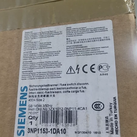 SIEMENS 3NP1153-1DA10: High-Quality Circuit Breaker