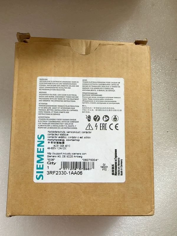 Siemens Semiconductor Contactor 3RF2330-1AA06 - Reliable Switching 1 Siemens Semiconductor Contactor 3RF2330-1AA06 - Reliable Switching