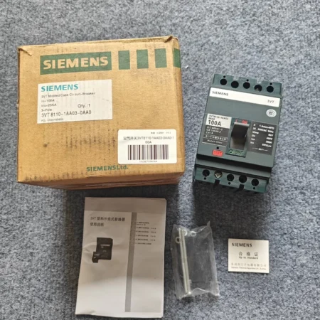 SIEMENS Air Circuit Breaker 3VT8110-1AA03-0AA0 Model