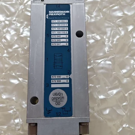 REXROTH 5711000000 Valve Block for Pneumatic Use