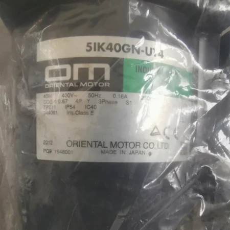 ORIENTAL MOTOR 5IK40GN-UT4 Model Motor for Reliable Torque
