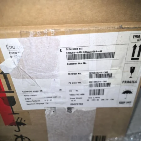 Reliable Endress+Hauser Sensor Model 5W4C50-ADDLHA0AQA120A+AK