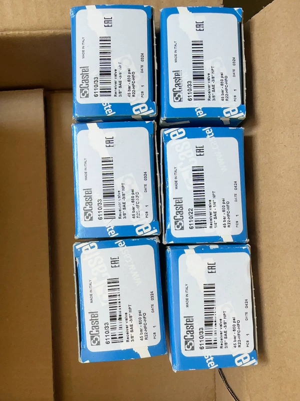 Castel R22-HFC-HFO Refrigerant Solenoid Valve Unit 1 Castel R22-HFC-HFO Refrigerant Solenoid Valve Unit