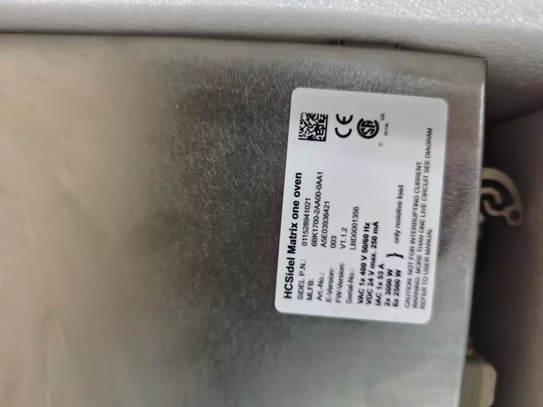 Sidel 6BK1700-2AA00-0AA1 Oven Controller Reliable Temperature Control 1 Sidel 6BK1700-2AA00-0AA1 Oven Controller Reliable Temperature Control