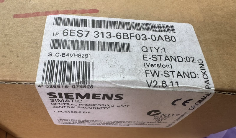 SIEMENS CPU Module 6ES7313-6BF03-0AB0 Reliable Performance 1 SIEMENS CPU Module 6ES7313-6BF03-0AB0 Reliable Performance