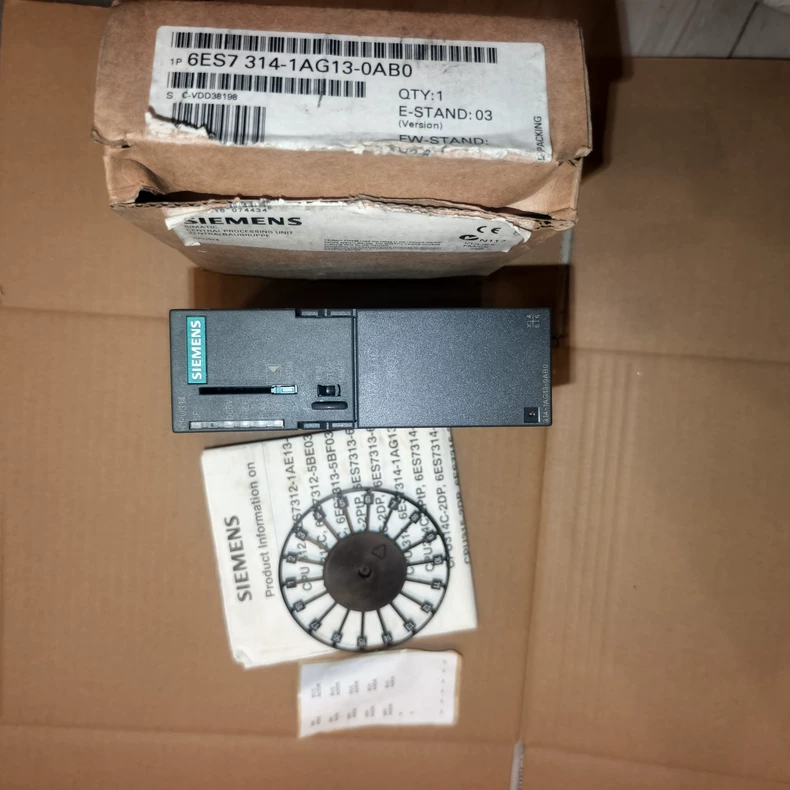 Siemens S7-300 CPU Module 6ES7314-1AG13-0AB0 1 6ES7314-1AG13-0AB0