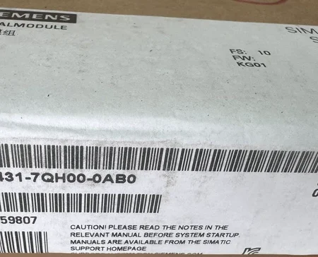 SIEMENS Signal Module 6ES7431-7QH00-0AB0 Efficient Control